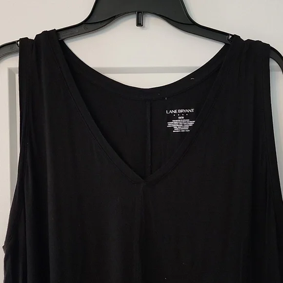 Lane Bryant. Black. Sleeveless Top. 18/20 - Picture 3 of 4